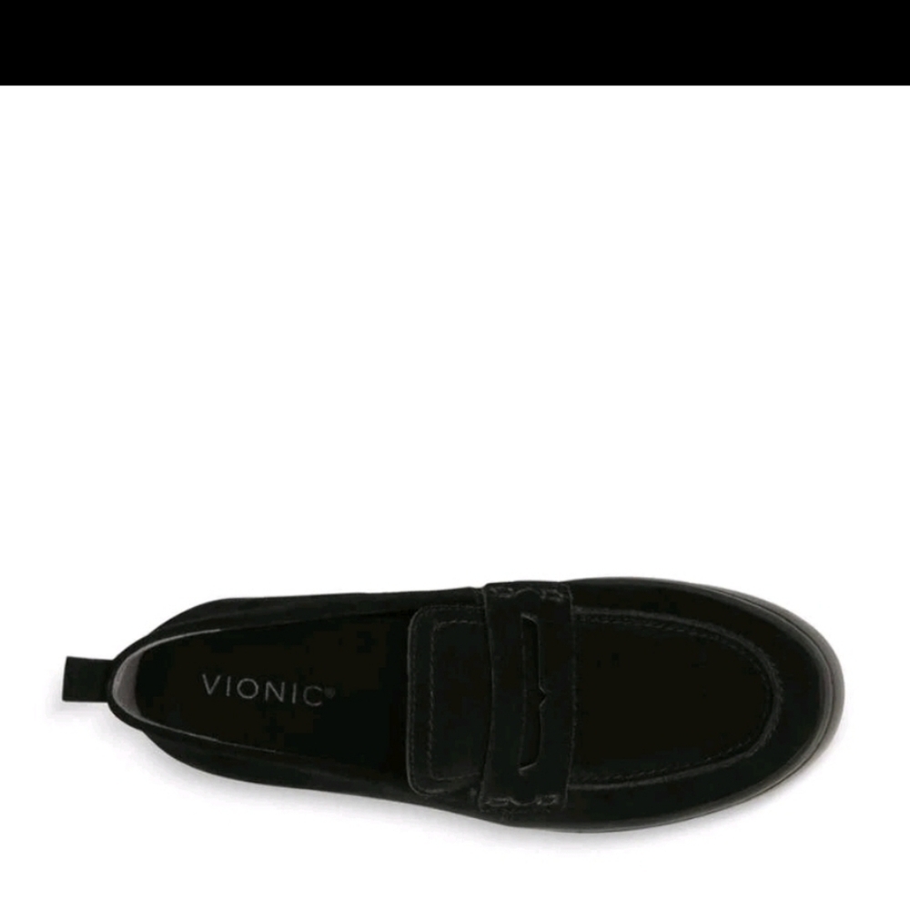 Vionic Women's Uptown Suede Loafer - Black - Picture 4 of 9